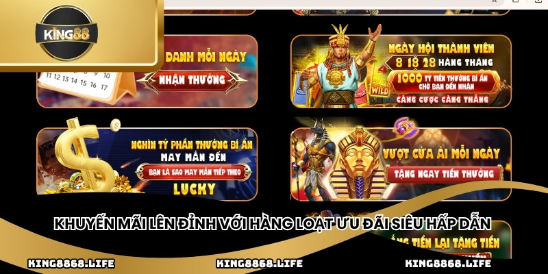 Khuyến mãi lên đỉnh với hàng loạt ưu đãi siêu hấp dẫn