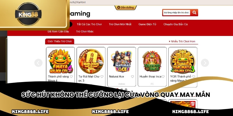 Sức hút không thể cưỡng lại của vòng quay may mắn