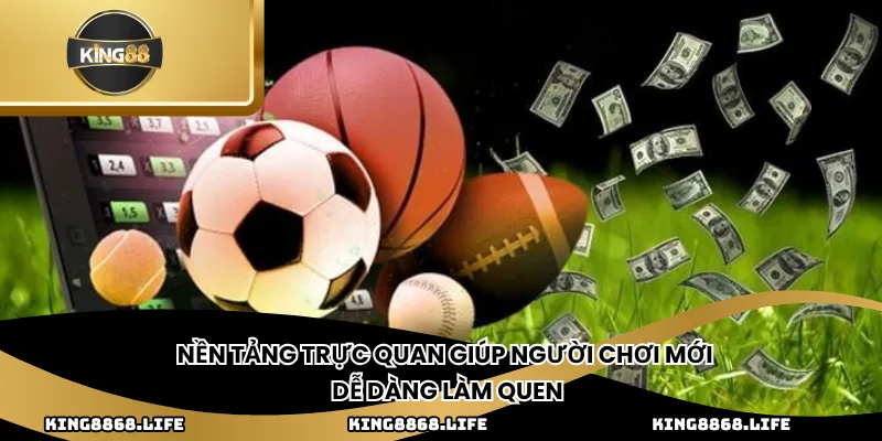 Nền tảng trực quan giúp người chơi mới dễ dàng làm quen